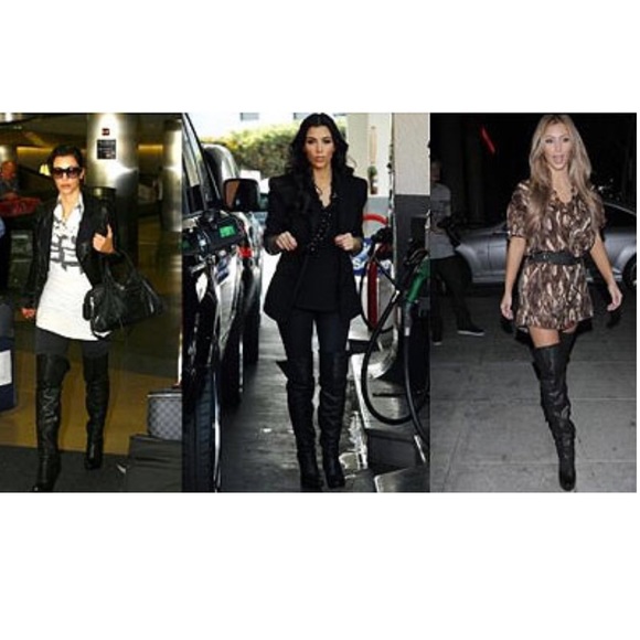 Report Signature Shoes - Report Signature Fairfax OTK boots black sz 6.5